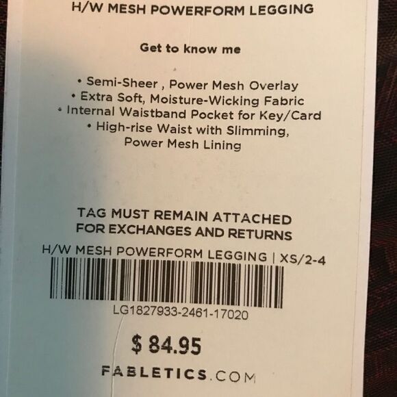 High waisted Fabletics Leggings - Picture 7 of 7